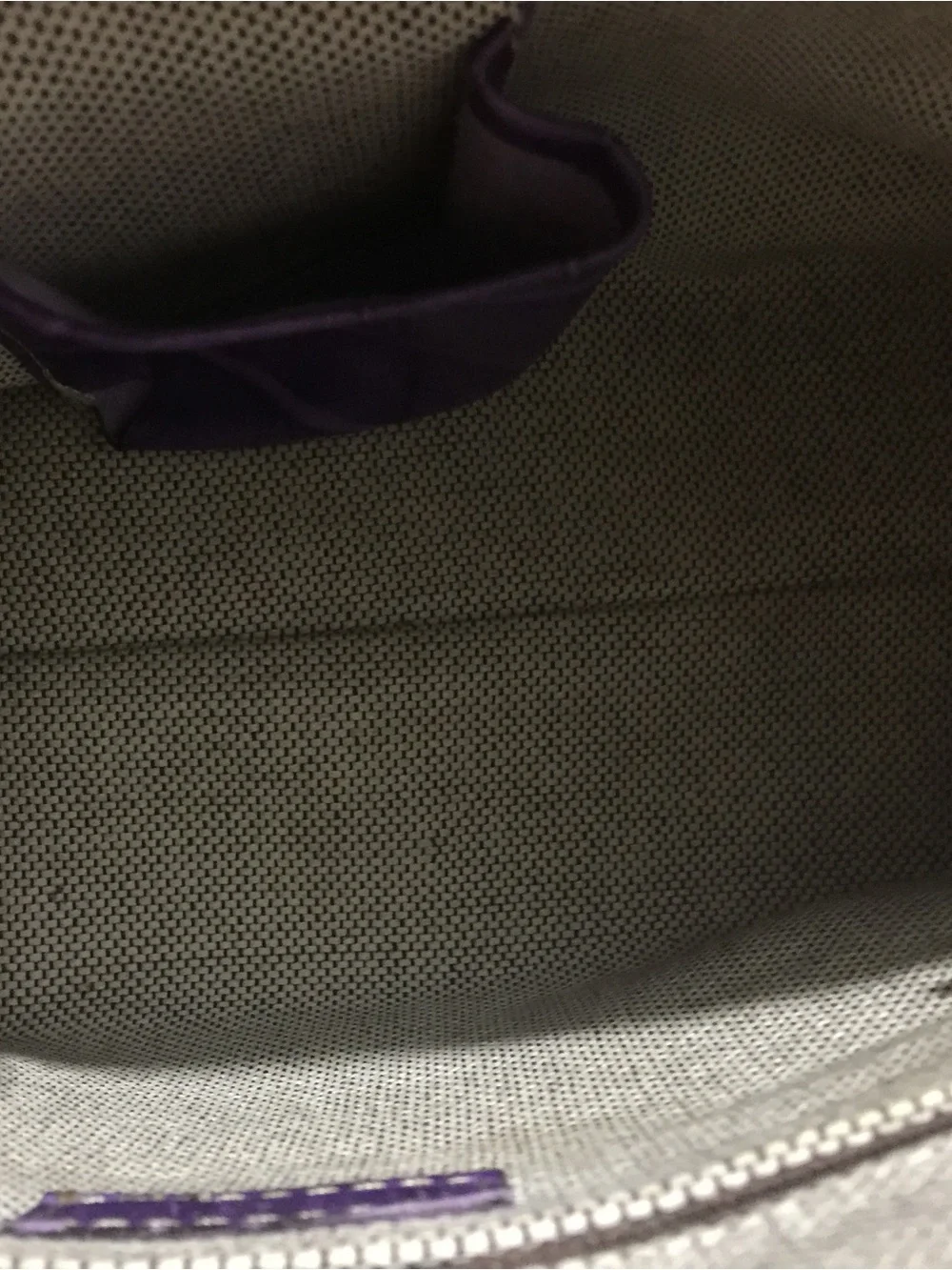 Dooney & Bourke Purple Croc-Embossed Shoulder Bag